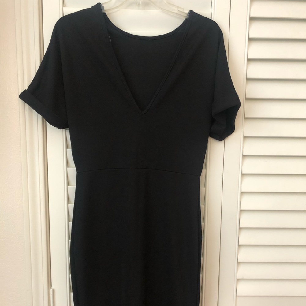 Boohoo, black dress, size 8
